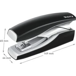 Leitz Heftgerät 5603-00-95, NeXXt Softpress, Flat-Clinch, Heftleistung 30 Blatt, Schwarz -Leitz || Novus || Herlitz Shop 0013e84fc35c35be9c5af7e53169913478089e6d heftgeraet leitz 5603 00 95 nexxt softpress