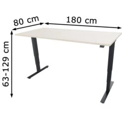 Fm-Büromöbel Schreibtisch Fastline, Move 2.0, Elektrisch Höhenverstellbar, 180 X 80cm, Akazie -Leitz || Novus || Herlitz Shop 00fe46bd5ba11460336dfe82933bcf7d0a74fd95 schreibtisch fm bueromoebel fastline move 2.0