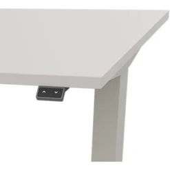 Fm-Büromöbel Schreibtisch Move 2.0, Lichtgrau, Elektrisch Höhenverstellbar, 200 X 63-129 X 80cm -Leitz || Novus || Herlitz Shop 0442d49644b2544d9034046f03004ec6fd7fcc94 schreibtisch fm bueromoebel move 2.0 lichtgrau