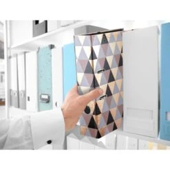 Herma Ordner 7034 Abstract, Karton, A4, 7cm, Abstraktes Rauten-Muster -Leitz || Novus || Herlitz Shop 10bdbc30120bf31514031d52e93702aa184605bb ordner herma 7034 abstract karton a4