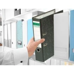 Elba 10407 SW Rado Ordner, A4, Breit, Karton, Schwarz -Leitz || Novus || Herlitz Shop 13a6da77b25eb69150a8ddf59c94ae59a60be4e7 ordner elba 10407 sw rado karton a4 8cm