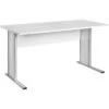 Möbelpartner Schreibtisch Serie 4000, Lichtgrau, Maße: 140 X 65cm