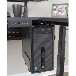 Luxor PC-Halterung SUD-CPU-B, Zum Unterbau Für Schreibtische, Schwarz -Leitz || Novus || Herlitz Shop 350a91912bb87bf9e7a718ae1ba47a8ee998fc71 pc halterung luxor sud cpu b