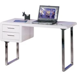 Inter-Link Schreibtisch Claude 50501010, Weiß, Maße: 120 X 55cm