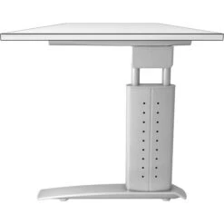 Hammerbacher Schreibtisch U-Serie, Freiform, Verstellbar, 180 X 68-86 X 100cm, Eiche / Weiß -Leitz || Novus || Herlitz Shop 41a697caadde52778859a59749a1b25ec936ac2f schreibtisch hammerbacher u serie freiform