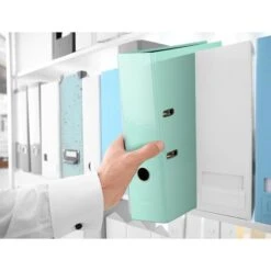 Falken Ordner PastellColor 15062632, Karton, A4, 80mm, Farbig Sortiert, 10 Stück -Leitz || Novus || Herlitz Shop 5eb136917faecd6c6163fe992bbf86f2b49eb408 ordner falken pastellcolor 15062632 karton a4