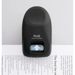 Plus-Japan Heftgerät SL-112A, 31236, Heftleistung 10 Blatt, Klammerlos, Schwarz -Leitz || Novus || Herlitz Shop 64e27f3d54a663175f7cad8c5311c6458cdab841 heftgeraet plus japan sl 112a 31236