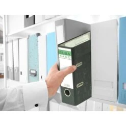 Elba Rado 10517 Ordner, A5 Hoch, Breit, Karton Schwarz -Leitz || Novus || Herlitz Shop 66dea97a4596ed019b6feedb6a932f0495c3f89b ordner elba 10517 rado karton a5 hoch 7 5cm