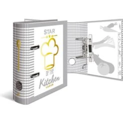 Herma Ordner 15416, Rezeptordner, Karton, A5, 7cm, Motiv Star Of The Kitchen, Inkl. Register -Leitz || Novus || Herlitz Shop 690f781db2a6d9fe191bd288f875cf4c0a2d3979 ordner herma 15416 rezeptordner karton a5 hoch