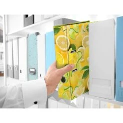 Herma Ordner 7114 Früchte, Karton, A4, 7cm, Motiv Zitrone -Leitz || Novus || Herlitz Shop 73f7e50e890184d9e9743ce19bad72f3007d861b ordner herma 7114 fruechte karton a4