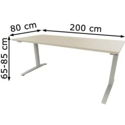 Fm-Büromöbel Schreibtisch Fm69, Königsahorn, Höhenverstellbar, 200 X 65-85 X 80cm 5 Fm-Büromöbel Schreibtisch Fm69, Königsahorn, Höhenverstellbar, 200 X 65-85 X 80cm -Leitz || Novus || Herlitz Shop 7b3e566b94ab1ecfd885e8f333e8851149b2026f schreibtisch fm bueromoebel fm69 koenigsahorn