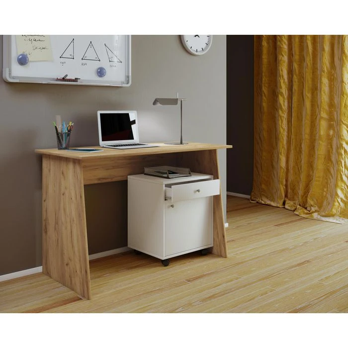 VCM Schreibtisch Masola Maxi, 916903, Eiche, Maße: 110 X 50cm 2 VCM Schreibtisch Masola Maxi, 916903, Eiche, Maße: 110 X 50cm – Bild 2