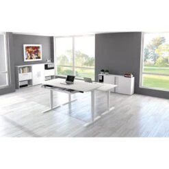 Kerkmann Schreibtisch Move 3, 3807, Anthrazit, Elektrisch Höhenverstellbar, 160 X 72-120 X 80cm -Leitz || Novus || Herlitz Shop 90d0518572e996bb7b950a99183895d56becec57 schreibtisch kerkmann move 3 3807 anthrazit