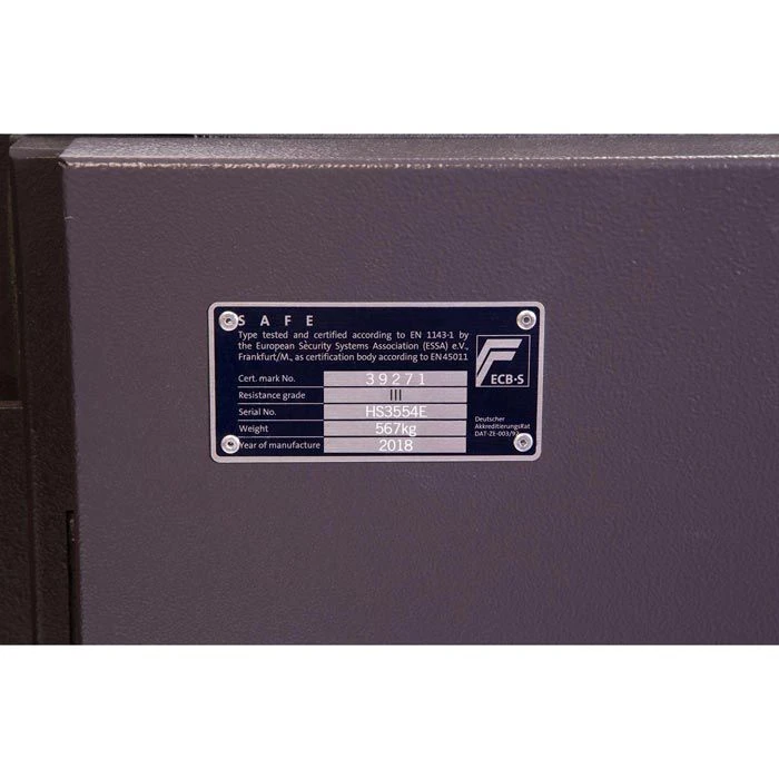 Phoenix Tresor Elara HS3554E, 128x65cm, Mit Elektronikschloss, 567kg, Feuerfest 5 Phoenix Tresor Elara HS3554E, 128x65cm, Mit Elektronikschloss, 567kg, Feuerfest – Bild 5