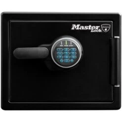 Master Lock Master-Lock Tresor LFW082FTC Schwarz, 34,8 X 41,5cm, Mit Elektronikschloss, 35,7kg -Leitz || Novus || Herlitz Shop a21f9dfb7697b849cede65447dd87a0554adc6ac tresor master lock lfw082ftc schwarz