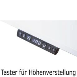 Hammerbacher Schreibtisch XDKB 16, Weiß, Elektrisch Höhenverstellbar, 160 X 64-129 X 80cm -Leitz || Novus || Herlitz Shop a2b2afde7672ed5632559b80867cdc1e6c0e965e schreibtisch hammerbacher xdkb 16 weiss