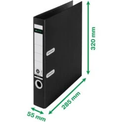 Leitz Ordner Recycle 1019-00-95, Recycling-Karton, A4, 5cm, Schwarz -Leitz || Novus || Herlitz Shop b95879ac4d605995e3ef97214e7f894465ddf980 ordner leitz recycle 1019 00 95 recycling karton