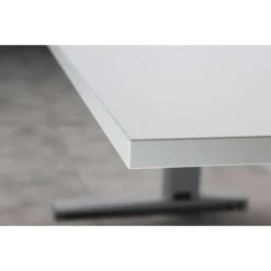 Germania Schreibtisch Agenda, 4240-583, Höhenverstellbar, 160 X 68-88 X 80 Cm, Lichtgrau -Leitz || Novus || Herlitz Shop beb1f218fb0aa0f65f2ff3b63ec9ea89bf2e5b2b schreibtisch germania agenda 4240 583