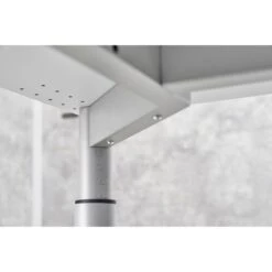 Hammerbacher Schreibtisch Y-Serie, Verstellbar, 180 X 68-82 X 80cm, Beton / Silber -Leitz || Novus || Herlitz Shop bed9097c9c172bc298691eeea297d0db77482a31 schreibtisch hammerbacher y serie