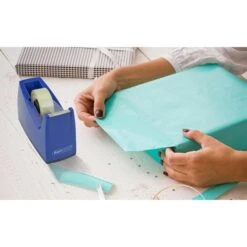 RAPESCO Klebefilmabroller 0774, 300, Blau, Tischabroller Für Kleberollen 25mm X 33m -Leitz || Novus || Herlitz Shop c39c2e9bab4da5e660114c3ab8b5d52183086efa klebefilmabroller rapesco 0774 300 blau