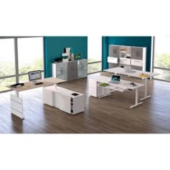 Kerkmann Schreibtisch Move 3, 3807, Anthrazit, Elektrisch Höhenverstellbar, 160 X 72-120 X 80cm -Leitz || Novus || Herlitz Shop c5926aacc5a21cad403f4e4a625ae18ce41ab7f0 schreibtisch kerkmann move 3 3807 anthrazit