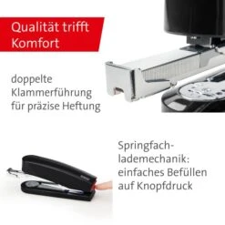Novus B4 020-1267 Heftgerät Heftleistung 40 Blatt Schwarz -Leitz || Novus || Herlitz Shop cf247e4f9f9d50f32db1b3024d41d7bf1754b534 heftgeraet novus b4 020 1267