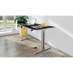 Kerkmann Schreibtisch Move 1 Style 1760, Anthrazit, Elektrisch Höhenverstellbar, 160 X 74-123 X 80cm -Leitz || Novus || Herlitz Shop d1fc6706a6a355b514e2f2aceecc0cc7fca80db5 schreibtisch kerkmann move 1 style 1760 anthrazit