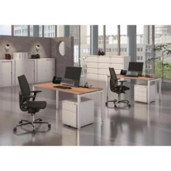 Bisley Schreibtisch Cito, DUH2008WN355, Nussbaum, Höhenverstellbar, 200 X 65-85 X 80cm -Leitz || Novus || Herlitz Shop dd873f94a2f33283af8e1b4fe2f6a896d2d27ab0 schreibtisch bisley cito duh2008wn355 nussbaum