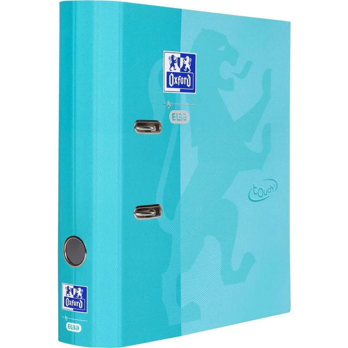 Oxford By Elba Ordner 400104028 Soft Touch, A4, Breit, Karton, Aquablau 1 Oxford By Elba Ordner 400104028 Soft Touch, A4, Breit, Karton, Aquablau
