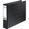 Falken 11285970 Ordner, A3 Quer, Breit, Hartpappe, Schwarz